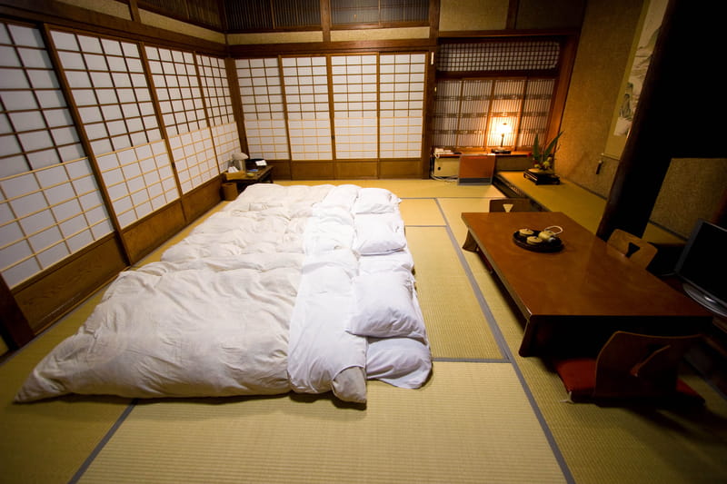 Traditional Japanese Ryokan inn experience