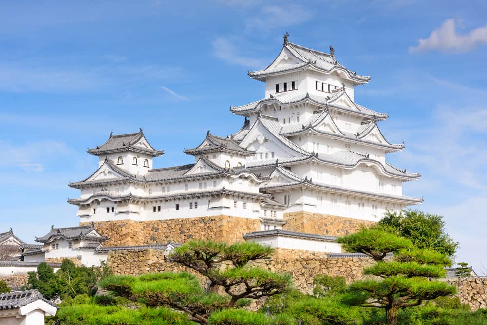 Himeji Castle in Hyogo Prefecture Japan