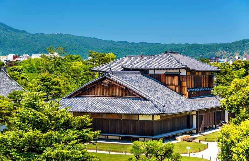 Honmaru Palace at Nijo Castle in Kyoto