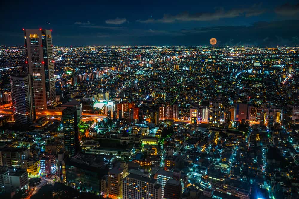 Observation deck at Tokyo Metropolitan Government Building