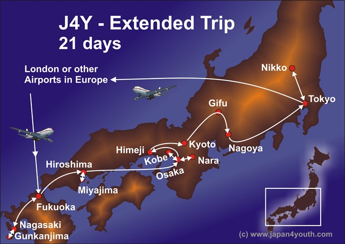 Japan4Youth extended trip 21 days